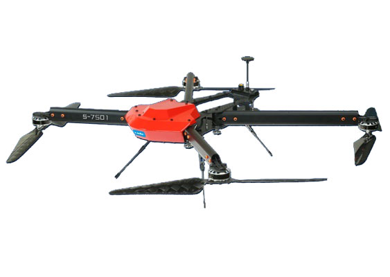 S-7501超長航時(shí)四旋翼電動(dòng)無人飛行平臺(tái)
